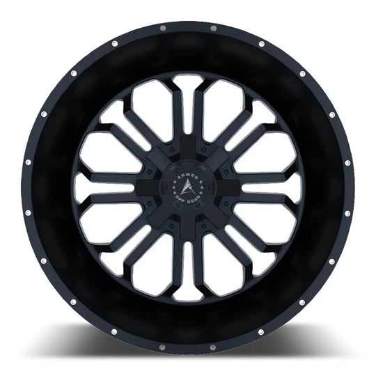 A141-2012-26-149 - Armed OffRoad Cannon 20X12 5X127 ET -45mm Matte Black - Armed OffRoad Wheels Canada