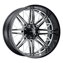 Charger l'image dans la galerie, W14520018475 - WELD Off-Road Cascade 22X10 8X180 -18mm Gloss Black Milled - WELD Off-Road Wheels Canada