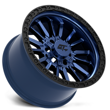 Charger l'image dans la galerie, GT1138181012186 - GT Offroad Chamber 18X10 5X127 / 5X139.7 ET -18mm Black Ring With Midnight Blue Centre - GT Offroad Wheels Canada