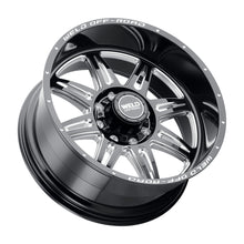 Charger l'image dans la galerie, W13224017475 - WELD Off-Road Cheyenne 22X12 8X170 -70mm Gloss Black Milled - WELD Off-Road Wheels Canada