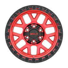 Charger l'image dans la galerie, W10402017476 - WELD Off-Road Cinch 20X12 8X170 -44mm Satin Black &amp; Gloss Black - WELD Off-Road Wheels Canada