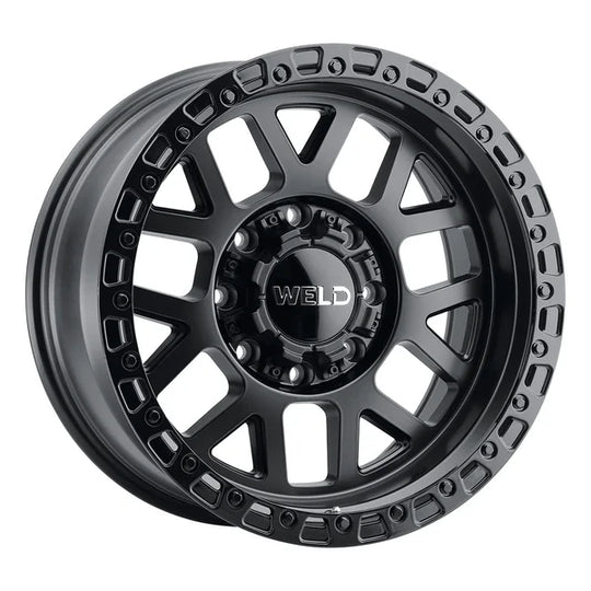 W10409017501 - Weld Off-Road Cinch 20X9 8X170 ET 0mm Satin Black - Weld Off-Road Wheels Canada