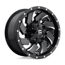 Charger l'image dans la galerie, D57418909857 - Fuel Off-Road D574 Cleaver 18X9 6X135 / 6X139.7 20mm Gloss Black Milled - Fuel Off-Road Wheels Canada
