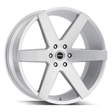 Load image into Gallery viewer, S60252725BFS - Strada S60 Coda 22X9.5 5x127 25mm Brushed Face Silver - Strada Wheels Canada