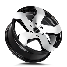 Load image into Gallery viewer, S65463924GBM - Strada S65 Coltello 24X10 6x139.7 24mm Gloss Black Machined - Strada Wheels Canada
