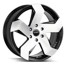 Load image into Gallery viewer, S65251435GBM - Strada S65 Coltello 22X9 5x114.3 35mm Gloss Black Machined - Strada Wheels Canada