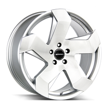 Load image into Gallery viewer, S65051515BFS - Strada S65 Coltello 20X8.5 5x115 15mm Brushed Face Silver - Strada Wheels Canada