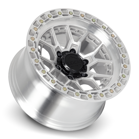 COMMANDO-2188MC - Lock Offroad Commando 20X10 8X180 ET -18mm Machined Face Polish - Lock Offroad Wheels Canada