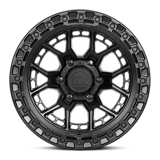 COMMANDO-2963MB - Lock Offroad Commando 20X9 6X135 ET 0mm Matte Black - Lock Offroad Wheels Canada