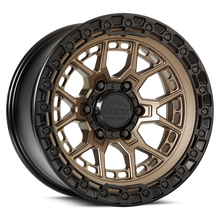 Charger l'image dans la galerie, COMMANDO-2187MRMBR - Lock Offroad Commando 20X10 8X170 ET -18mm Matte Bronze With Black Ring - Lock Offroad Wheels Canada