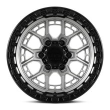 Load image into Gallery viewer, COMMANDO-7969MGMBR12N - Lock Offroad Commando 17X9 6X139.7 ET -12mm Matte Grey With Black Ring - Lock Offroad Wheels Canada
