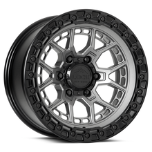 Charger l'image dans la galerie, COMMANDO-2957MGMBR - Lock Offroad Commando 20X9 5X127 ET 0mm Matte Grey With Black Ring - Lock Offroad Wheels Canada