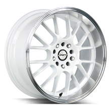 Charger l'image dans la galerie, H28850030WP - Shift H28 Crank 18X8.5 5X114.3 / 5X100 30mm White - Shift H28 Wheels Canada