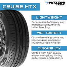Charger l'image dans la galerie, MZ2256017HT-2PK 225/60R17 Mazzini Cruise HTX 99H - 2 Pack Mazzini Tires Canada