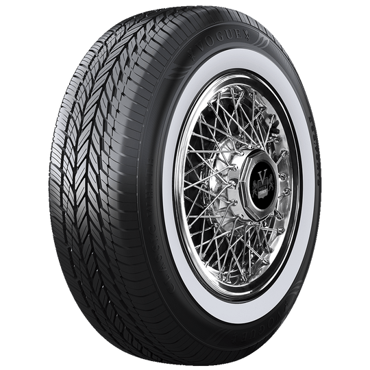 12945501 235/75R15XL Vogue Custom Built Radial Classic White 109T Vogue Tires Canada