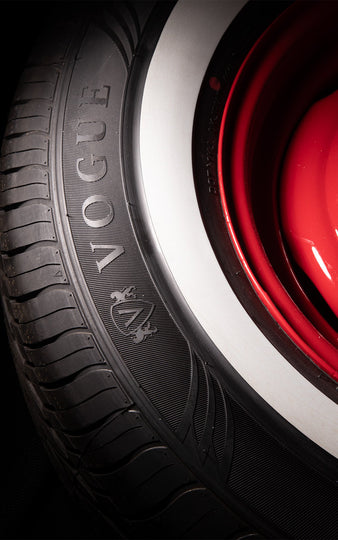 12945501 235/75R15XL Vogue Custom Built Radial Classic White 109T Vogue Tires Canada