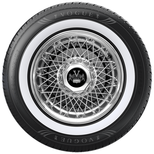 12945501 235/75R15XL Vogue Custom Built Radial Classic White 109T Vogue Tires Canada