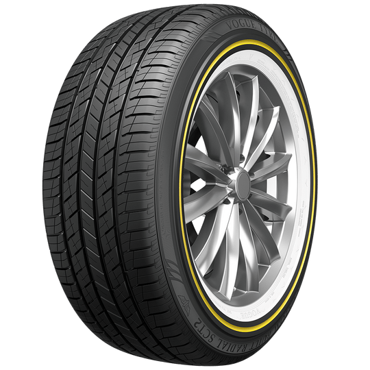 03213201 275/55R20XL Vogue Custom Built Radial SCT2 White/Gold Stripe 117H Vogue Tires Canada
