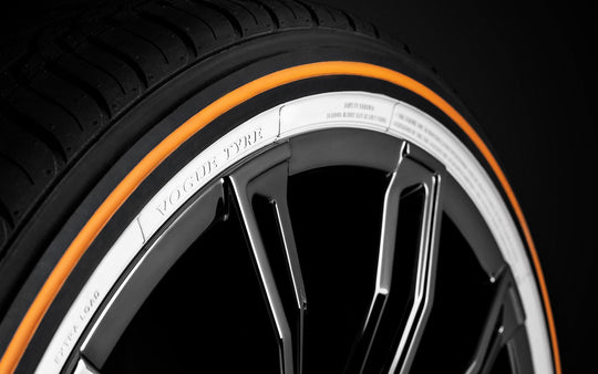 03213211 275/50R22XL Vogue Custom Built Radial SCT2 White/Gold Stripe 115V Vogue Tires Canada