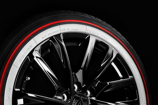 03113221 285/45R22XL Vogue Custom Built Radial SCT2 White/Red Stripe 114H Vogue Tires Canada