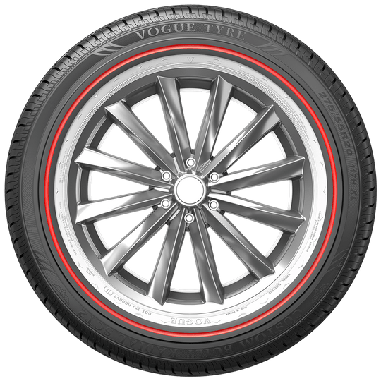 03113241 305/35R24XL Vogue Custom Built Radial SCT2 White/Red Stripe 112H Vogue Tires Canada
