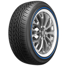 Charger l'image dans la galerie, 03306301 245/45R19XL Vogue Custom Built Radial White/Blue Stripe 102V Vogue Tires Canada