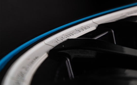 03317065 245/40R20XL Vogue Custom Built Radial White/Blue Stripe 99V Vogue Tires Canada