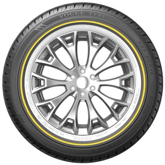 03206621 225/50R17XL Vogue Custom Built Radial White/Gold Stripe 98V Vogue Tires Canada
