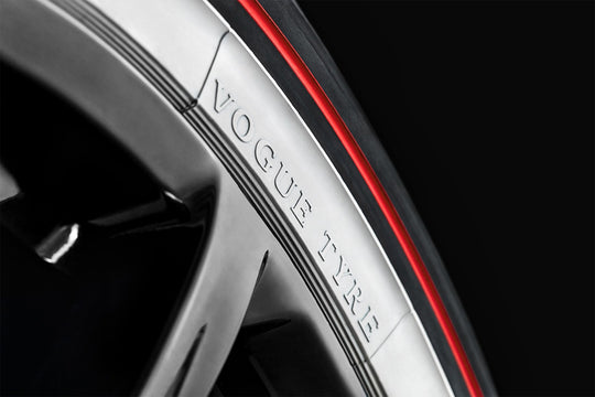 03106301 245/45R19XL Vogue Custom Built Radial White/Red Stripe 102v Vogue Tires Canada