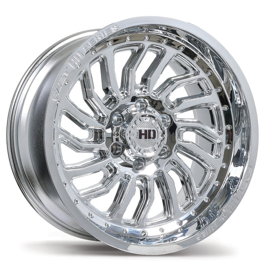 F267-2000-83CN-15C780 - Fast HD D-STRUCT 20X10 6X139.7 -15mm Chrome - Fast HD Wheels Canada