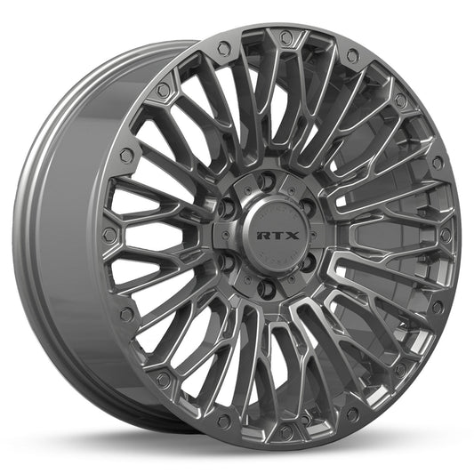 083459 - RTX Offroad Chaos 20X9 6X135 / 6X139.7 ET 18mm Hyper Black -  RTX Wheels Canada