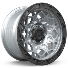 Load image into Gallery viewer, 083468 - RTX Offroad Spade 18X9 6X139.7 ET 10mm Hyper Silver Black Lip -  RTX Wheels Canada