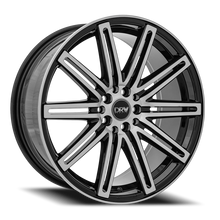 Load image into Gallery viewer, D13-177010H4073BMF - DRW D13 17X7 5X100 / 5X114.3 40mm Gloss Black Machine Face - DRW Wheels Canada