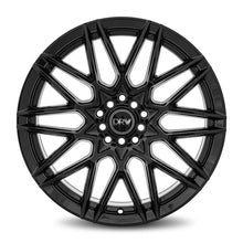 Charger l'image dans la galerie, D17-177010H1084073BLK - DRW D17 17X7 5X108 / 5X114.3 40mm Gloss Black - DRW Wheels Canada