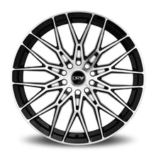Load image into Gallery viewer, D21-188010H3873BMF - DRW D21 18X8 5X114.3 / 5X100 38mm Gloss Black Machine Face - DRW Wheels Canada
