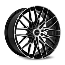 Load image into Gallery viewer, D21-177510H3873BMF - DRW D21 17X7.5 5X114.3 / 5X100 38mm Gloss Black Machine Face - DRW Wheels Canada