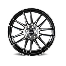 Charger l'image dans la galerie, D22-188010H1103873BMF - DRW D22 18X8 5X110 / 5X114.3 38mm Black Machined Face - DRW Wheels Canada