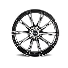 Load image into Gallery viewer, D23-188010H1123873BMF - DRW D23 18X8 5X112 / 5X114.3 38mm Black Machined Face - DRW Wheels Canada