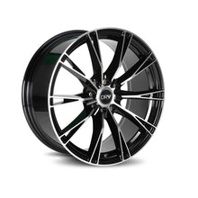 Load image into Gallery viewer, D23-188010H1123873BMF - DRW D23 18X8 5X112 / 5X114.3 38mm Black Machined Face - DRW Wheels Canada