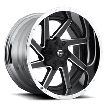 Charger l'image dans la galerie, D26420209847 - Fuel Off-Road D264 Renegade 20X12 6X135 6X139.7 -44 mm Matte Black Chrome Lip - Fuel Off-Road Wheels Canada