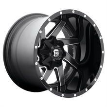 Load image into Gallery viewer, D26522201747 - Fuel Off-Road D265 Renegade 22X12 8X170 -44 mm Matte Black Milled - Fuel Off-Road Wheels Canada