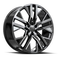 Load image into Gallery viewer, D36-24105031GBM - O.E. Revolution D-36 24X10 6X139.7 31mm Gloss Black &amp; Milled - O.E. Revolution Wheels Canada