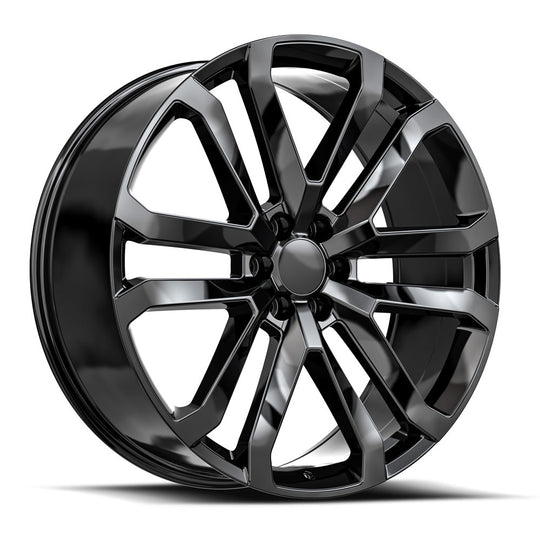 D37-2295031GB - O.E. Revolution D-37 22X9 6X139.7 31mm Gloss Black - O.E. Revolution Wheels Canada