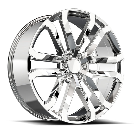 D37-26105031NC - O.E. Revolution D-37 26X10 6X139.7 31mm Nano Chrome - O.E. Revolution Wheels Canada