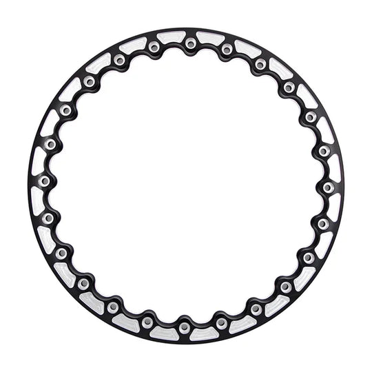 10FBLRD18GBM - Forgestar D5 Beadlock Ring 18" Gloss Black Milled - Forgestar Wheels Canada