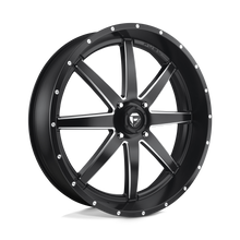 Charger l'image dans la galerie, D5382670A644 - Fuel Off-Road D538 Maverick 26X7 4X137 13mm Matte Black Milled - Fuel Off-Road Wheels Canada