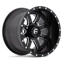 Load image into Gallery viewer, D5381500A555 - Fuel Off-Road D538 Maverick 15X10 4X156 0mm Matte Black Milled - Fuel Off-Road Wheels Canada
