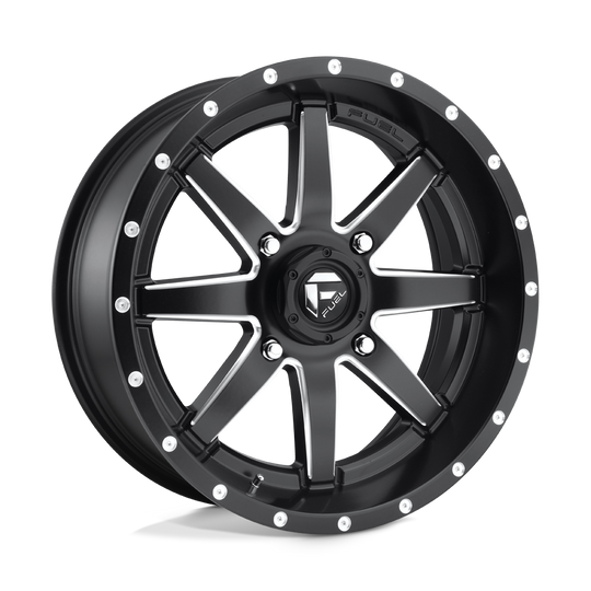 D5381870A644 - Fuel Off-Road D538 Maverick 18X7 4X137 13mm Matte Black Milled - Fuel Off-Road Wheels Canada