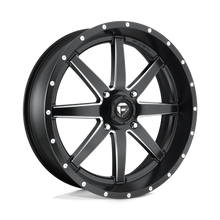 Load image into Gallery viewer, D5381670A444 - Fuel Off-Road D538 Maverick 16X7 4X110 13mm Matte Black Milled - Fuel Off-Road Wheels Canada