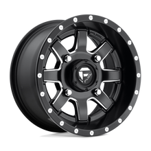 Load image into Gallery viewer, D5381470A444 - Fuel Off-Road D538 Maverick 14X7 4X110 13mm Matte Black Milled - Fuel Off-Road Wheels Canada